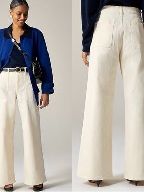 J.Crew Ecru High-Rise Jeans